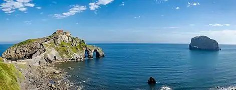 Gaztelugatxe eta Aketx irla