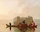 Fur Traders Descending the Missouri, c. 1845