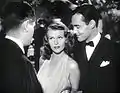 Johnny Farrell (Glenn Ford), Gilda (Rita Hayworth) eta Gabe Evans (Mark Roberts).