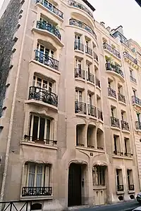 "Trémois", Rue Millet, Paris XVI (1909)