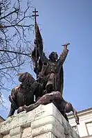 Joan of Capistranoaren estatua, Budapesten