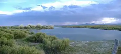 Llancaneloko aintzira, Mendoza.