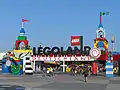 Legoland sarrera.