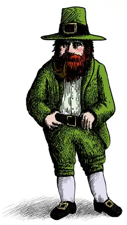 Leprechaun baten irudikapena