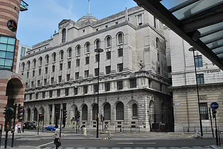 Midland Bank Headquarters, Poultry, London (1924)