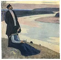 Volga baino haratago, 1905