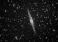 NGC 891, disko galaxia oso mehea