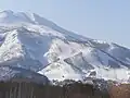 Niseko mendiko Grand Hirafu eski estazioa.