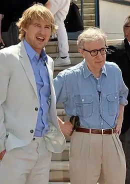 Owen Wilson eta Woody Allen.