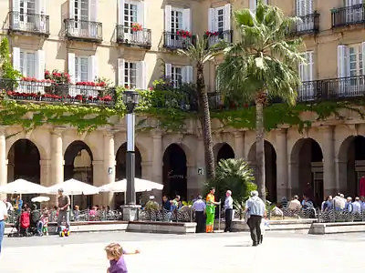 Plaza Barriko giroa.