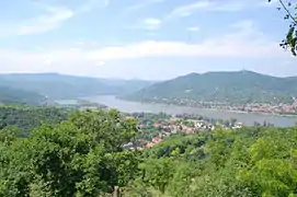 Danubioren harana Visegrádetik hurbil