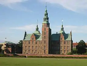 Rosenborg jauregia.