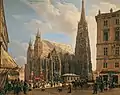 Der Stephansdom in Wien, 1832