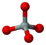 Ortosilikatoa: tetraedro sinplea