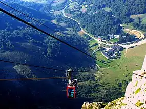 Fuente Déko teleferikoa