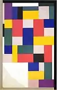 Theo van Doesburg, Pintura hutsa, 1920.