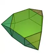 Prisma hexagonal trigehitua