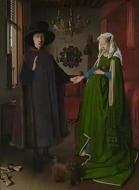 Arnolfini senar-emazteak, Jan van Eyck, 1434