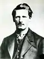 Wyatt Earp 1869an 21 urterekin.