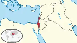 Situación d'Israel