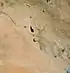 میان‌رودان از دید ماهواره.