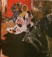 Oleksandr Muraško. Luonnos maalaukselle Karuselli, 1905