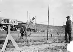 Korkeushyppykilpailu vuoden 1904 olympialaisissa.