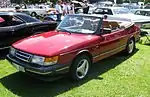 Facelift-mallin Saab 900 Cabriolet.