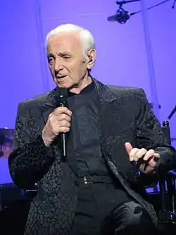 Charles Aznavour vuonna 2014.