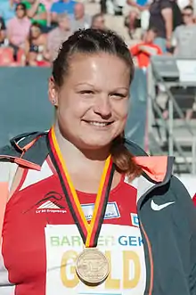 Christina Schwanitz 2015