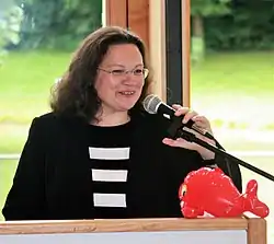 Andrea Nahles vuonna 2017