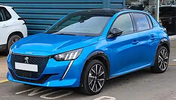 Peugeut e-208 (2020).