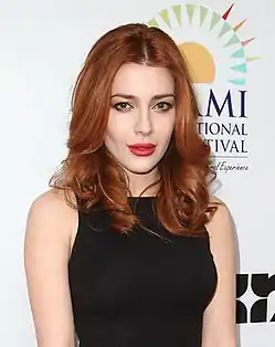 Elena Satine Miamin elokuvajuhlilla vuonna 2012.