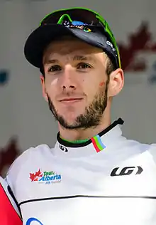 Adam Yates Tour of Alberta -kilpailussa 2015.