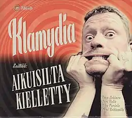 Studioalbumin Aikuisilta kielletty kansikuva