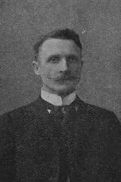 Albert Ingman vuonna 1907.