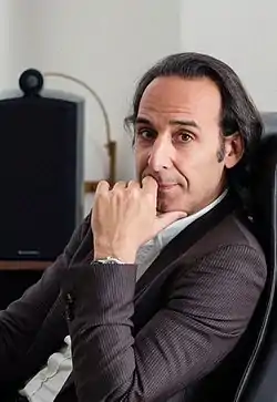 Alexandre Desplat vuonna 2015.