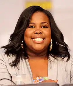 Amber Riley San Diego Comic-Conissa 2010.