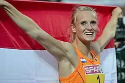 Anouk Vetter Euroopan-mestarina 2016.