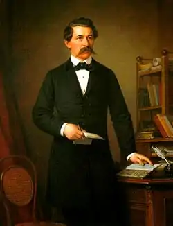 Miklós Barabás: János Arany (1884)