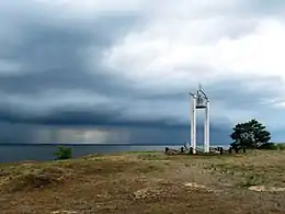 Kasakoiden muistomerkki Beryslavissa.