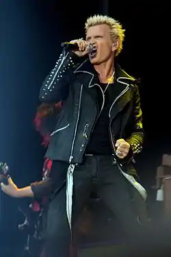 Billy Idol vuonna 2012