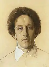 Konstantin Somov, Aleksandr Blok, 1907.