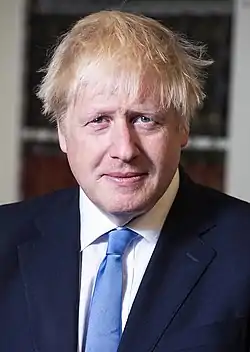 Johnson vuonna 2019.