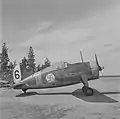 Kers. E Lylyn Brewster B-239 hävittäjä BW-374, kesä 1942