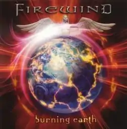 Studioalbumin Burning Earth kansikuva