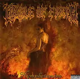 Studioalbumin Nymphetamine kansikuva