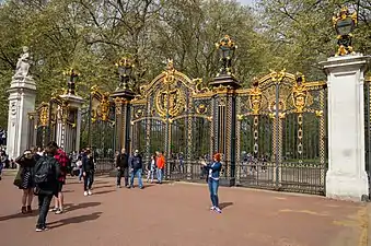 Canada Gate on yksi Green Parkin sisäänkäynneistä.