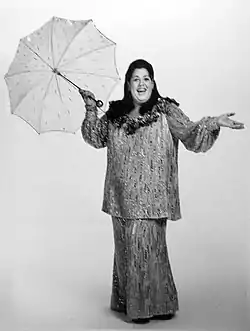 Cass Elliot vuonna 1973 television erikoisohjelmassaan Don't Call Me Mama Anymore