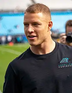 McCaffrey vuonna 2019